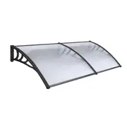 Glasshaus Window Door Awning Door Canopy Outdoor Patio Sun Shield 1.5m x 2m DIY