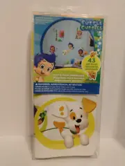 NEW BUBBLE GUPPIES Peel & Stick Wall Decals Kids Bedroom Toy Room 43 Stickers