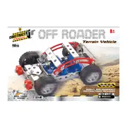 110pc Construct IT DIY Off Roader Vehicle Toy w/ Tools STEM Assembly Kit Kids 8+