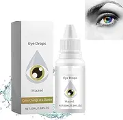 Generic Fancy Drops Change Your Eye Color, Irisink Pro Eye Drops, 10ml Eye Color Changing Drops, Irisink Color Changing Eye Drops, Safe and Gentle-Enhancement & Changing Eye Color (Hazel)