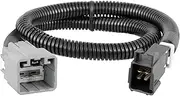 CURT 51459 Quick Plug Electric Trailer Brake Controller Wiring Harness for for Select Jeep Cherokee