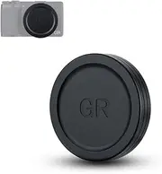 JJC Lens Cap Cover Protector for Ricoh GR III GRIII & GR II GRII Made of Aluminum Alloy & Soft EVA Interior -Black