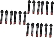 Mikinona 3sets Makeup Tool Set Eyeshadow Brush and Sponge Double-sided Design Portable for Travel Women's Makeup Brush Eye Shadow Applicator Soft and Comfortable 20pcs*3