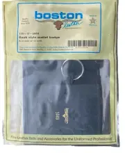 New -Boston Leather Book Style Wallet Badge &ID case w/CC slots #175-S-5069