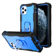 MCC Stylish Shockproof iPhone 11 Pro Case Cover Apple Heavy Duty Tough [Black+Blue]