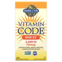 在飛比找Garden of life優惠-Vitamin Code 純天然維他命 D3 2000IU－