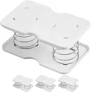 HOMSFOU Tissue Box Holder Spring Support 4pcs Pusher Lifter Replacement Inner Holders Paper Towel Drawer Inside Automatic Lifting Elastic Tray Tissue Dispenser