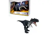 Jurassic World Roar Strikers Rajasaurus 2 Dinosaur Ages 4+ New Toy Sound and Attack Action