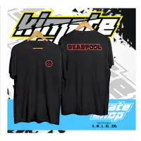 在飛比找蝦皮購物優惠-T恤 DEADPOOL LOGO V2 T恤超級英雄漫威KI