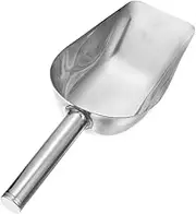 BRIGHTFUFU Stainless Steel Ice Scoop Multipurpose Food Scoop for Flour Grain and Ice for Freezer Use for Kitchen and Party Serving