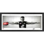 Patrick Cripps Blues Framed Facsimile Mini Wings Framed