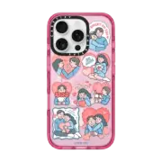 iPhone 16 Pro Impact Case MagSafe Compatible V-DAY HEARTS