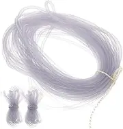 TOKIDNY Elastic Mesh Tube Yarn Cord m Jewelry Making Supplies for Women Mesh Ribbon for Wreaths