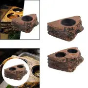 Reptile Magnetic Feeder Ledge Magnetic Reptile Food Feeder for Pets Animals