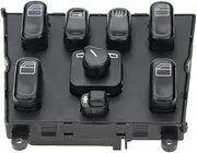 Power Window Control Switch Electric Window Regulator Button Switch Compatible for Mercedes Benz ML320 W163 ML400 ML430 ML500 1998-2003