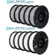 10KG 1.75Mm PETG Filament Tangle-Free, High Quality 3D Printing Eco-Friendly Pla