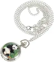 1pc Pocket Watch Necklace Watches Kid Watch Pendant Digital Watch Decor Chokers for Creative Chain Watch Chain Watch Decoration Retro Style Watch Alloy Silver BESTYASH