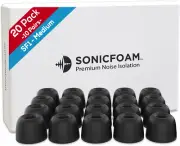 Memory Foam Earbud Tips Premium Noise Isolation Replacement Foam Earphone Tips