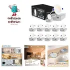 12 Pack 3 inch ing, 5CCT LED with Junction Box, 2700K-5000K Selectable, Dimma...