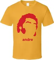 Andre The Giant Wrestling Retro T Shirt Retro trendy material Medium