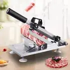 Adjustable Cutting Thickness Meat Slicer Manual Food Slicing Machine Beef