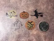 Miniature Dollhouse 1:12 Scale Halloween Window Decoration
