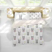3D Cartoon Panda Quilt Cover Set Bedding Set Pillowcases 64