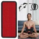 Red Light Therapy Pad Back Muscle Pain Relief LED Infrared Full Body Mat Device