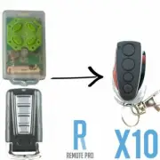 10 x Genuine ACDC RD30 Genuine Green Garage/Gate Remote Control SD20DC
