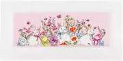Boston International - Easter Bunny Wavy Edge Platter - FFC25021