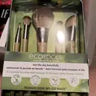 1 ECOTOOLS Start The Day Beautifully Kit Makeup Brush New In Box blush eyeshadow
