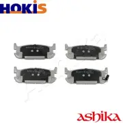 BRAKE PAD SET DISC BRAKE 51-03-345 FOR MAZDA MX-5II BP6J/BP5A 1.8L BP-ZE 1.8L