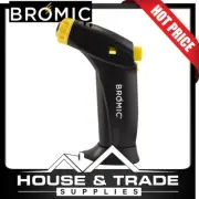 Bromic Pocket Butane Blow Torch Safety Child Lock Piezo Ignition 1811645