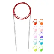 Knitting Needles Size US 6 Stainless Steel 47" Circular Needle