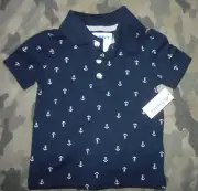 Old Navy Boys 12-18 M Anchor Shirt