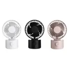 2 Speed Mini USB Powered Desktop Fan Personal Portable Oscillating Fan for Home