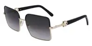 Salvatore Ferragamo SF 302SL 703 Women’s Sunglasses Gold Size 60