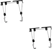 Mipcase Ceiling Rack for Hoist Storage Mountain Racks for Garage Mounted Lift Hanger Hanging Rack Bike Wall Stand Holder Bike Wall Hook