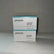 2 Proactiv Cleansing Body Bar Acne Treatment Soap 5.25oz EXP 9/18 NEW SEALED