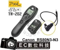 在飛比找Yahoo!奇摩拍賣優惠-【EC數位】PIXEL Canon  TW-282 無線快門