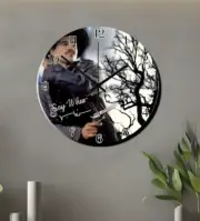 Doc Holliday Say When Tombstone 1881 Art Wall Hanging Clock Time Piece
