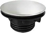 2 Pieces Kitchen Faucet Hole Cover Sink Tap Hole Plate Stopper Cover Brushed Plug Kitchen Sink Hole Cover（44 * 24 * 28mm/1.73 * 0.94 * 1.10in）