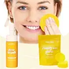 sugar baby glow wash turmeric face wash with brush,Reduce Blemishes &Dark Areas☤
