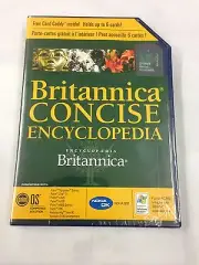 Britannica Concise Encyclopedia For Palm OS - New & Sealed + Free Card Caddy