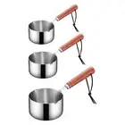 Stainless Steel Small Saucepan Seasoning Bowl Milk Pan Mini Soup Pot for Burning