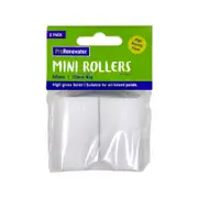 ProRenovator 50mm HD Foam Mini Rollers - 2 Pack