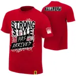 ☆阿SU倉庫☆WWE摔角 SHINSUKE NAKAMURA STRONG STYLE T-SHIRT 中邑真輔最新款