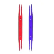 2pcs Weaving Knitting Shuttle 85x6.8x2.8mm Shuttles, Dark, Blue