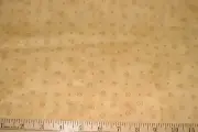 DEBBIE MUMM Fabric - Dots & Swirls on Buttercream - 31" REMNANT