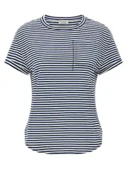 [Brunello Cucinelli] Brunello Cucinelli-Striped T Shirt Multicolor-Donna M Multicolor